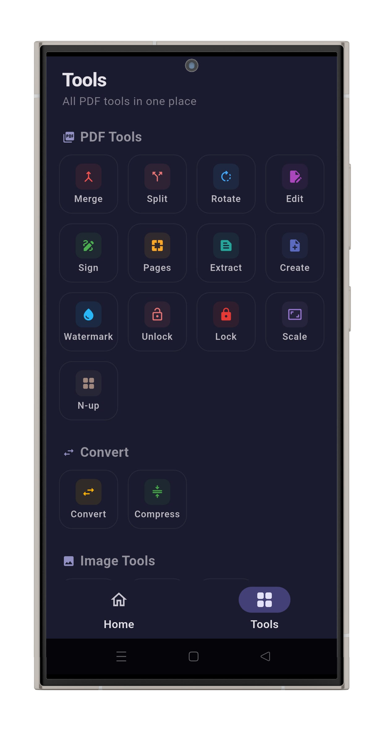PDF Editor – Edit, Convert & Sign PDFs screenshot