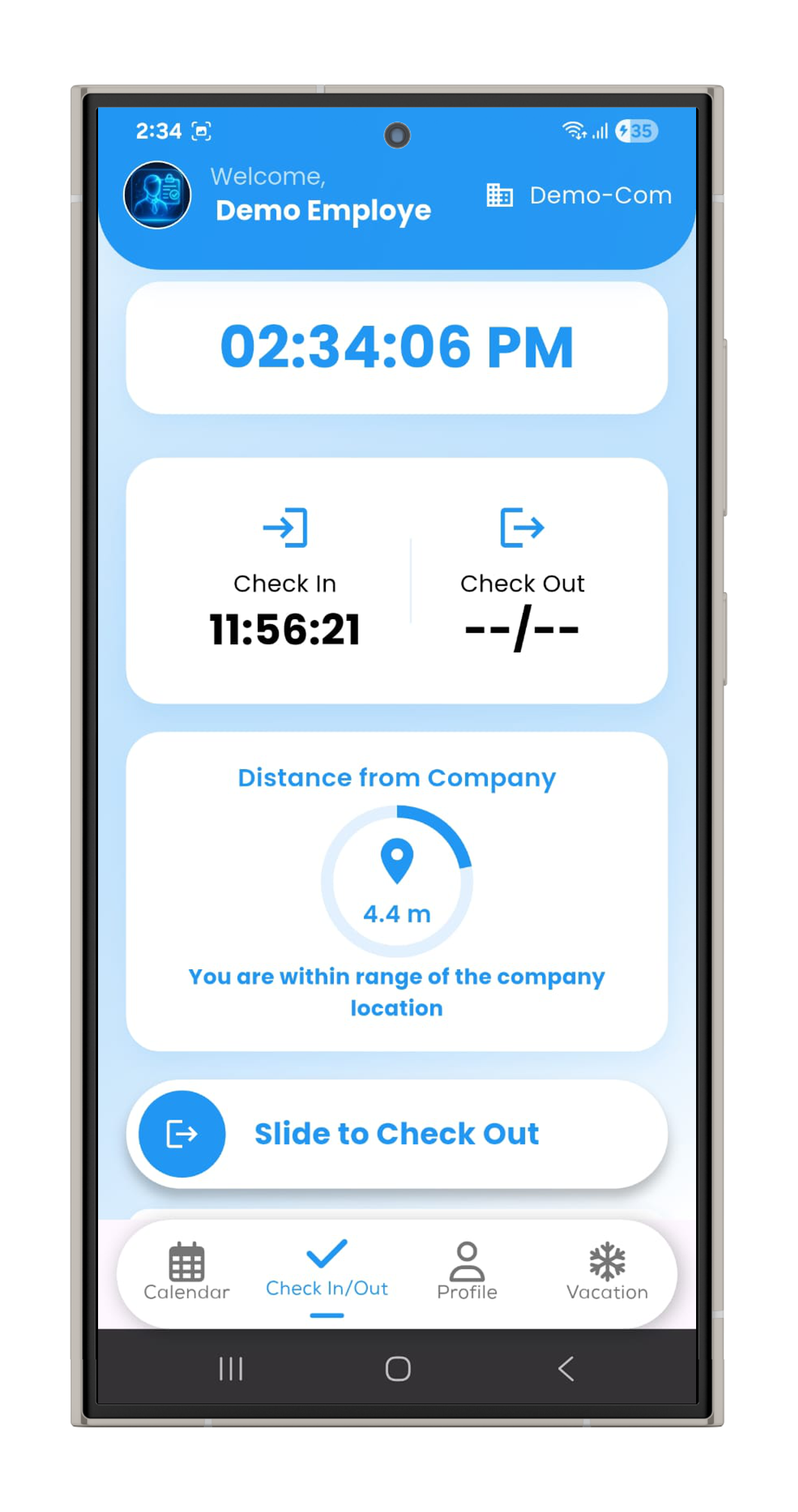 StaffSuite Go – Employee Attendance Management screenshot