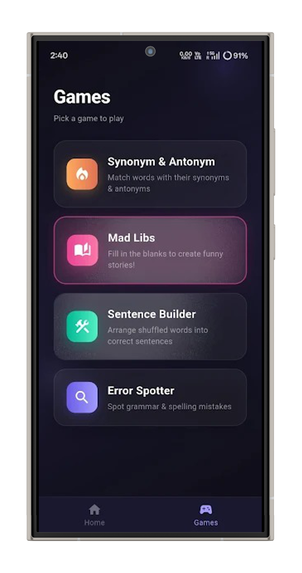 EnglishPal – Vocab Builder screenshot